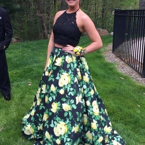 Sherri Hill 2-Piece Prom Dress